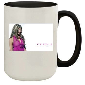 Fergie 15oz Colored Inner & Handle Mug