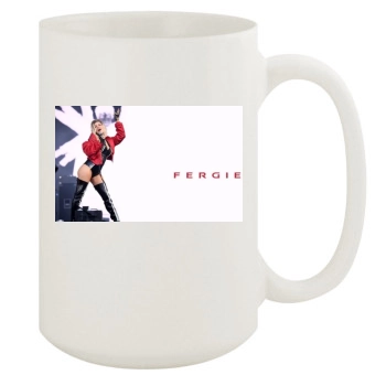 Fergie 15oz White Mug