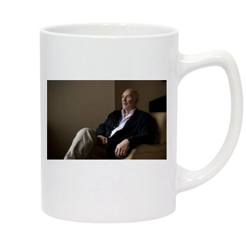 Frank Langella 14oz White Statesman Mug