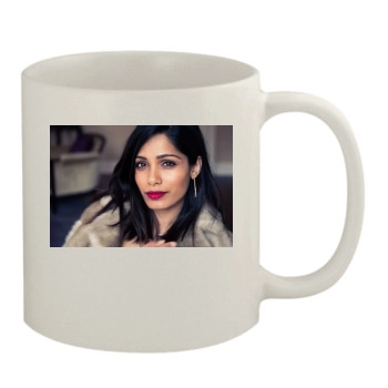 Freida Pinto 11oz White Mug