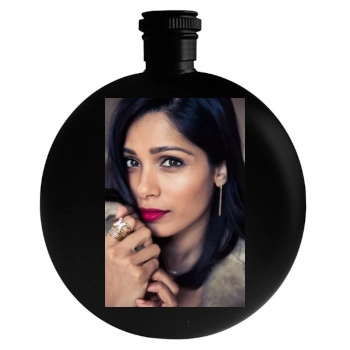 Freida Pinto Round Flask