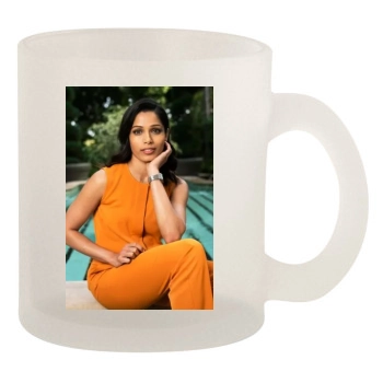 Freida Pinto 10oz Frosted Mug