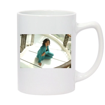 Freida Pinto 14oz White Statesman Mug