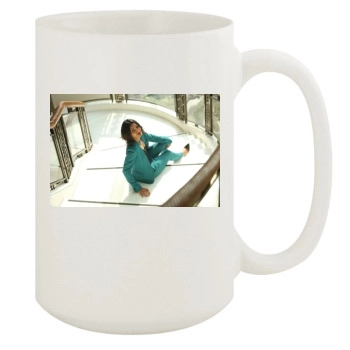 Freida Pinto 15oz White Mug