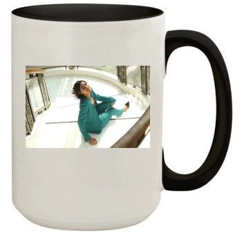 Freida Pinto 15oz Colored Inner & Handle Mug