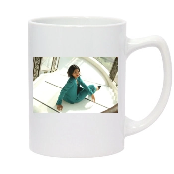 Freida Pinto 14oz White Statesman Mug