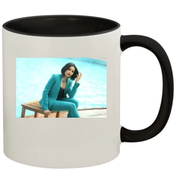 Freida Pinto 11oz Colored Inner & Handle Mug