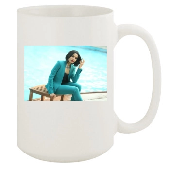 Freida Pinto 15oz White Mug