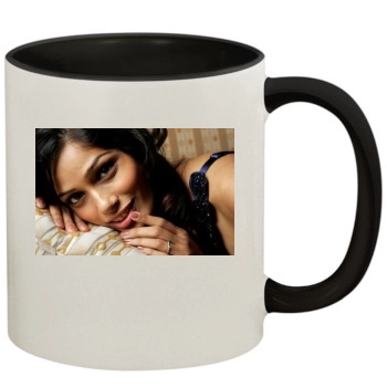 Freida Pinto 11oz Colored Inner & Handle Mug