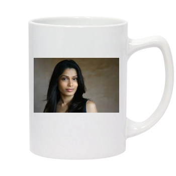 Freida Pinto 14oz White Statesman Mug