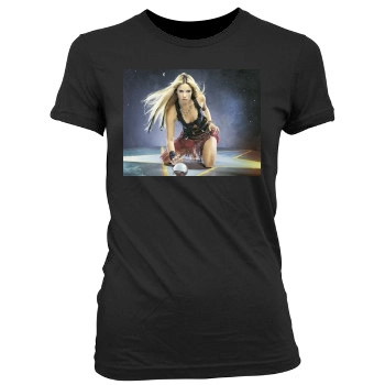 Shakira Women's Junior Cut Crewneck T-Shirt
