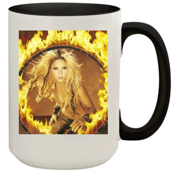 Shakira 15oz Colored Inner & Handle Mug