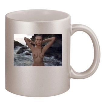 Edita Vilkeviciute 11oz Metallic Silver Mug