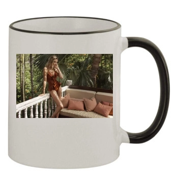 Edita Vilkeviciute 11oz Colored Rim & Handle Mug