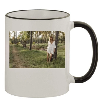 Edita Vilkeviciute 11oz Colored Rim & Handle Mug