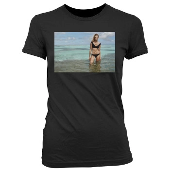 Edita Vilkeviciute Women's Junior Cut Crewneck T-Shirt