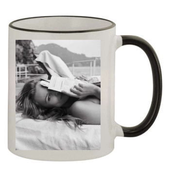 Edita Vilkeviciute 11oz Colored Rim & Handle Mug