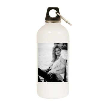 Edita Vilkeviciute White Water Bottle With Carabiner