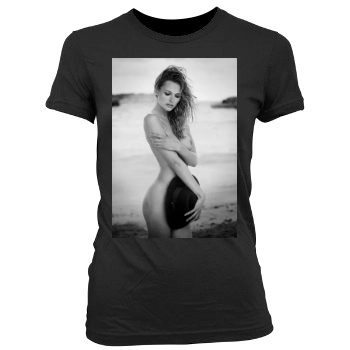 Edita Vilkeviciute Women's Junior Cut Crewneck T-Shirt