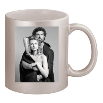 Edita Vilkeviciute 11oz Metallic Silver Mug