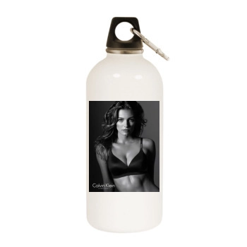 Edita Vilkeviciute White Water Bottle With Carabiner