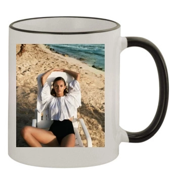 Edita Vilkeviciute 11oz Colored Rim & Handle Mug