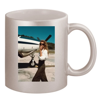 Edita Vilkeviciute 11oz Metallic Silver Mug