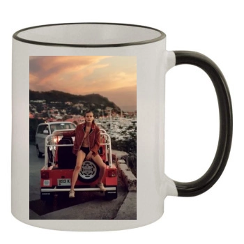 Edita Vilkeviciute 11oz Colored Rim & Handle Mug