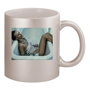 Edita Vilkeviciute 11oz Metallic Silver Mug