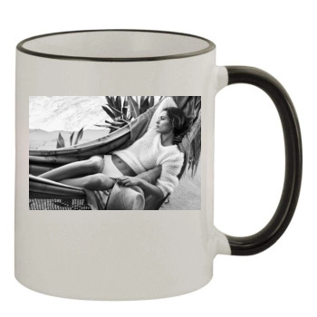 Edita Vilkeviciute 11oz Colored Rim & Handle Mug