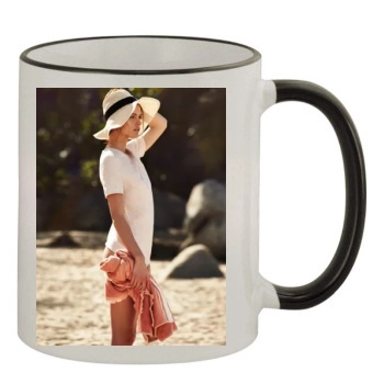 Edita Vilkeviciute 11oz Colored Rim & Handle Mug