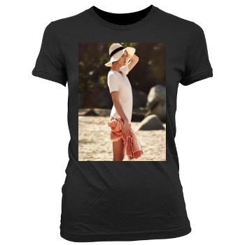 Edita Vilkeviciute Women's Junior Cut Crewneck T-Shirt