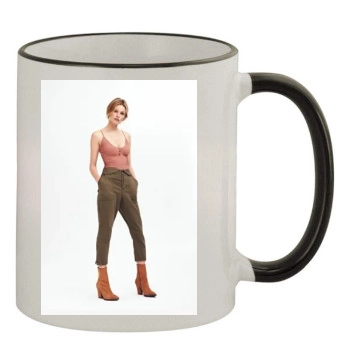 Edita Vilkeviciute 11oz Colored Rim & Handle Mug