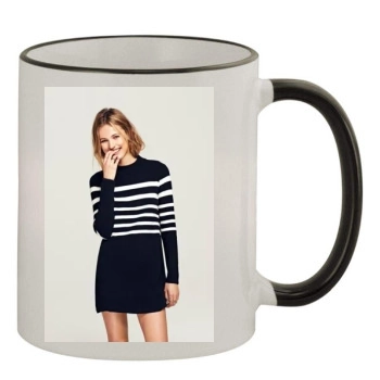 Edita Vilkeviciute 11oz Colored Rim & Handle Mug