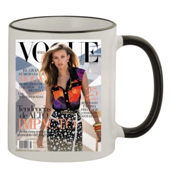 Edita Vilkeviciute 11oz Colored Rim & Handle Mug