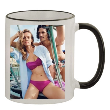 Edita Vilkeviciute 11oz Colored Rim & Handle Mug