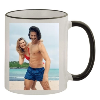 Edita Vilkeviciute 11oz Colored Rim & Handle Mug