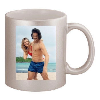 Edita Vilkeviciute 11oz Metallic Silver Mug