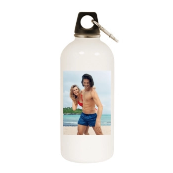 Edita Vilkeviciute White Water Bottle With Carabiner