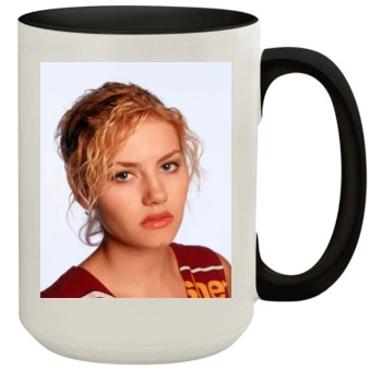 Elisha Cuthbert 15oz Colored Inner & Handle Mug