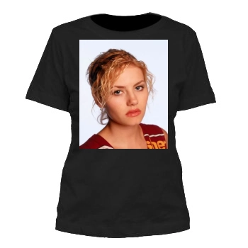 Elisha Cuthbert Women's Cut T-Shirt