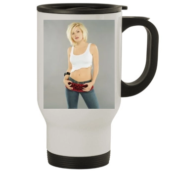 Elisha Cuthbert Stainless Steel Travel Mug