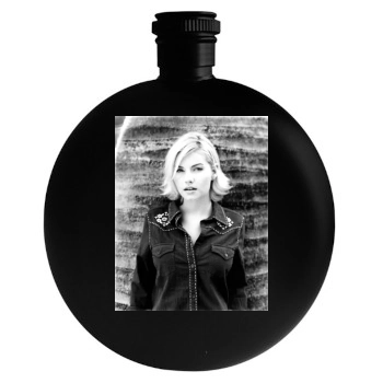 Elisha Cuthbert Round Flask