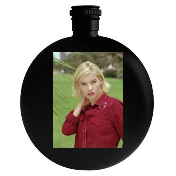 Elisha Cuthbert Round Flask