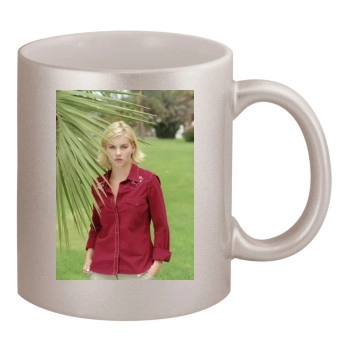 Elisha Cuthbert 11oz Metallic Silver Mug