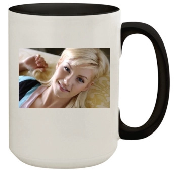 Elisha Cuthbert 15oz Colored Inner & Handle Mug