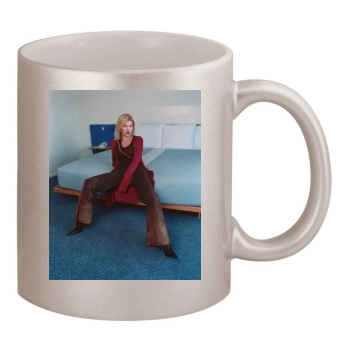 Elisha Cuthbert 11oz Metallic Silver Mug