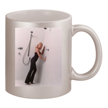 Elisha Cuthbert 11oz Metallic Silver Mug