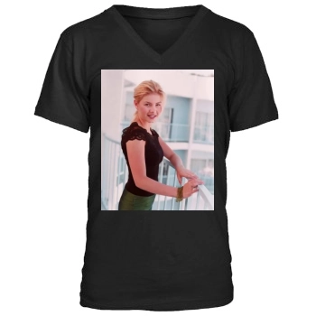 Elisha Cuthbert Men's V-Neck T-Shirt