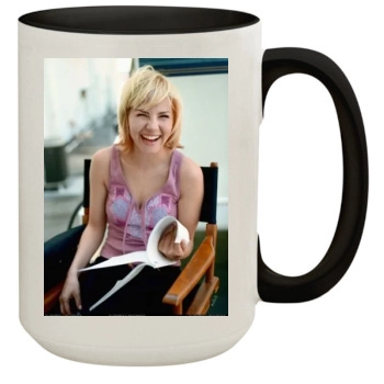 Elisha Cuthbert 15oz Colored Inner & Handle Mug